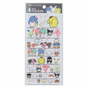 【取寄品】【シール】サンリオキャラクターズ 4サイズステッカー 3