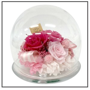 プラネット ローズブロッサム ピンク ドーム型 仏花 お供え バラ 薔薇 ギフト プレゼント 母の日