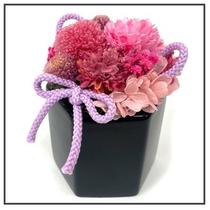 とまり ピンク 現代仏花 供花 お供え マム キク 菊 和風 ギフト プレゼント 小さい ミニ