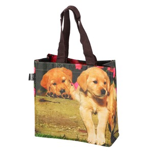 Reusable Grocery Bag Design Puppy