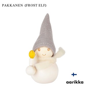 aarikka フロストの妖精 PAKKANEN【キャンドル 】9cm（フィンランド・輸入・北欧 インテリア雑貨）