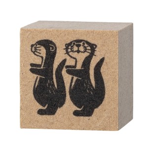 Animal Ornament Otter Stamp