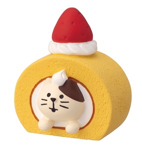 □【即納】コンコンブル ロールケーキつっこみ猫