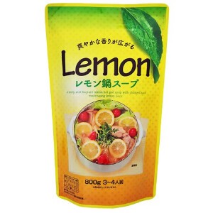 マルエ醤油　レモン鍋スープ 800g x12【つゆ・だし】