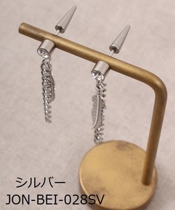 Pierced Earringss Stainless Steel 6-types