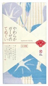 日本製 made in japan ジャパニーズスタイルてぬぐい たてすに朝顔 161631 JS6124