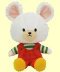 ぬいぐるみ くまのがっこう デイビット　レトロガーリーSサイズ