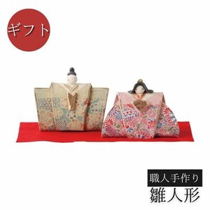 ギフト 雛人形 二重桜びな 美濃焼 日本製 陶器