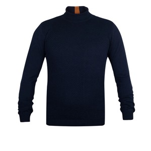 Sweater/Knitwear High-Neck Knit Tops Men's