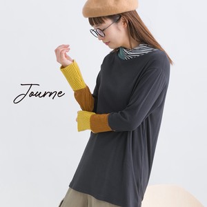 T-shirt Long Sleeves T-Shirt Sleeve Switching 2023 New