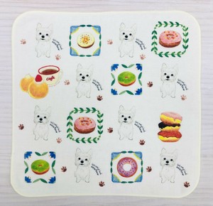 Gauze Handkerchief Doughnut Dog