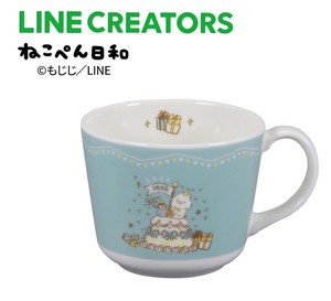 【LINE CREATORS】ミニマグ ねこぺん10周年 10th アニバーサリー カップ
