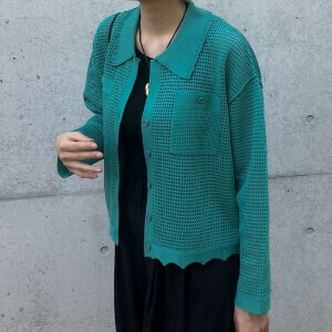 Cardigan Knit Cardigan Openwork