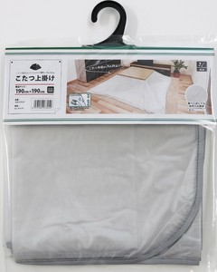コタツ上掛け　N透明　190cm*190cm クリアー