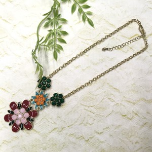 Necklace/Pendant Necklace Bijoux Rhinestone Flowers
