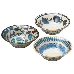 Side Dish Bowl Gift Set of 3 16.5cm Made in Japan