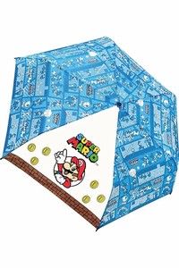 【キャラクター　キッズ傘】  45cm　スーパーマリオ　ブロック