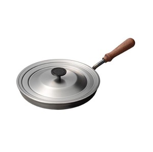 オークス 大人の鉄板 フライパン 26cm 蓋付き / AUX Adult Iron Plate 26cm Frying Pan with Lid