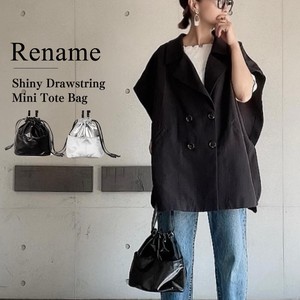Rename  3way シャイニー巾着 トート ショルダーバッグ