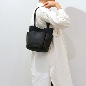 Tote Bag Cattle Leather canvas Made in Japan