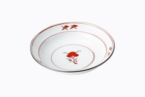 Hasami ware Main Plate Porcelain 5-sun Made in Japan