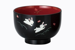 汤碗 兔子 日本制造