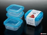 Storage Jar Blue 380mL 3-pcs