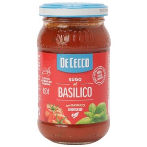 ディチェコ　トマトソース　バジル　イタリア産パスタソース