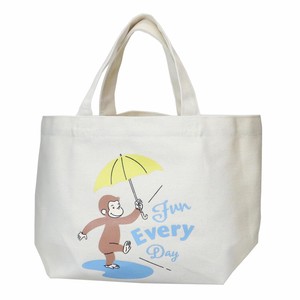 【バッグ】おさるのジョージ 中仕切り手提げバッグ 傘
