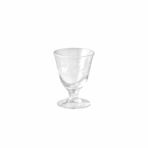 玻璃杯/杯子/保温杯 清酒杯 桔梗 酒杯 日本制造