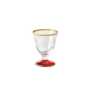 玻璃杯/杯子/保温杯 清酒杯 桔梗 日本制造