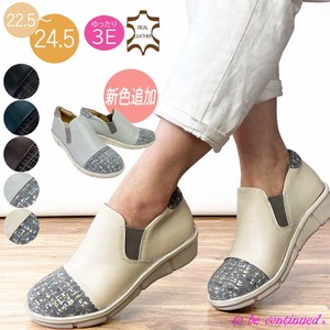 Low-top Sneakers Genuine Leather Slip-On Shoes