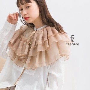 [SD Gathering] Fur Fluffy Frill Cape Tulle