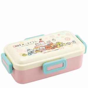 抗菌ふわっと弁当箱 530ml 映画すみっコぐらし ツギハギ工場のふしぎなコ  スケーター PFLB6AG