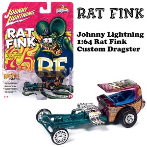 1:64 Rat Fink Custom Dragster  【ラットフィンク】ミニカー
