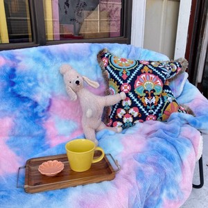 Knee Blanket Blanket Pink Fleece 160 x 200cm