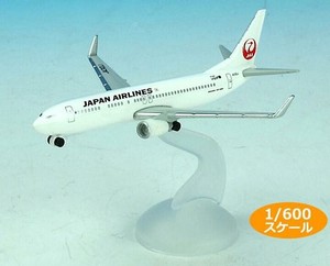 JAL/日本航空 JAL B737-800 ダイキャストモデル　1/600スケール　BJS1005
