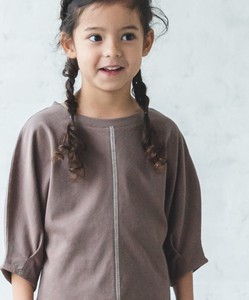 儿童短袖上衣 配色 棉 Premium 缝线/拼接