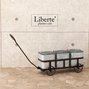 Liberte' リベルテ　[ブリキプランターカート]