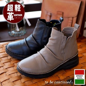 Ankle Boots Lightweight Leather Genuine Leather Ladies