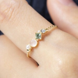 戒指 自然 宝石 日本制造