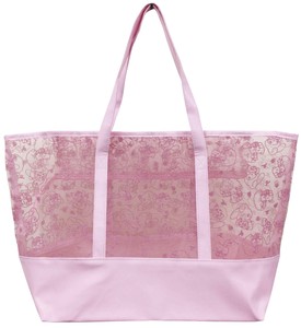 Tote Bag Tulle My Melody Sanrio Characters Flocking Finish