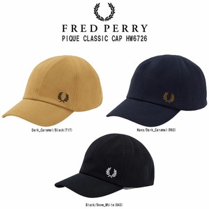 FRED PERRY(フレッドペリー)キャップ 帽子 小物 アクセサリー 鹿の子 ピケ クラシック HW6726