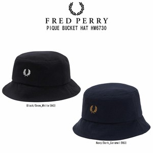 FRED PERRY(フレッドペリー)バケットハット 帽子 小物 アクセサリー コットンピケ PIQUE BUCKET HAT HW6730