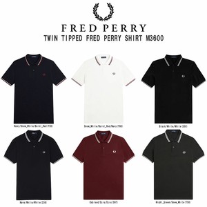 FRED PERRY(フレッドペリー)ポロシャツ レギュラーフィット コットン 半袖 メンズ M3600