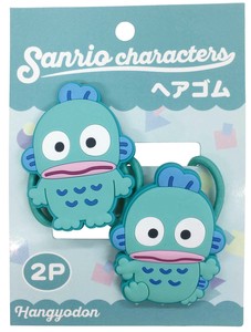 Hangyodon Hair Ties Sanrio Characters 2-pcs set