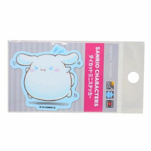 【ステッカー】シナモロール ダイカットミニステッカー ぷくぷく バタバタ