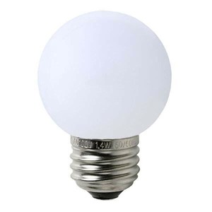 ELPA　LED装飾電球 ミニボール球形 E26 G50 電球色　LDG1L-G-G271
