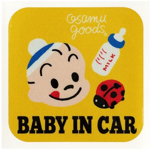 OSAMU GOODS(オサムグッズ) カーステッカー BABY IN CAR CKOS006-1