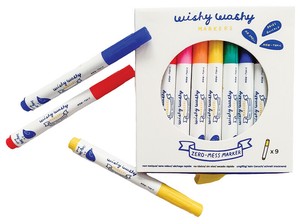 【定番】JJB004　Wishy　Washy　マーカー9色Set【キッズ】JagJagBird（USA）